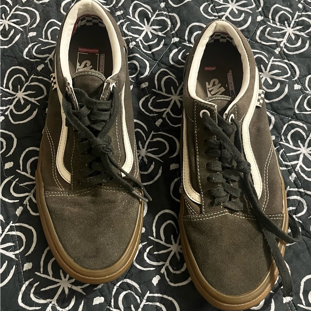 Men’s Vans Green Classic Sneakers